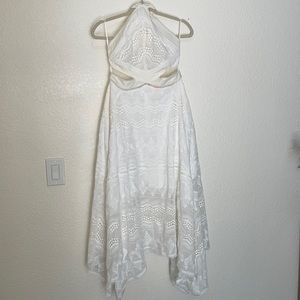 Free People Halter Dress Open Tie Back - Size 6